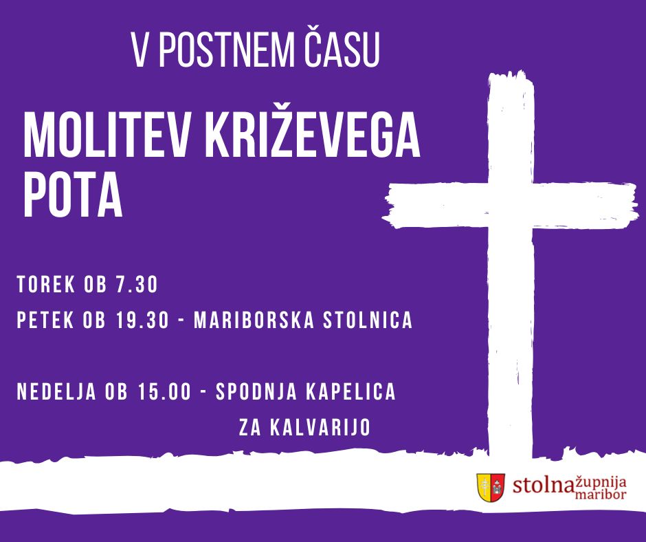 Križev pot v stolnici