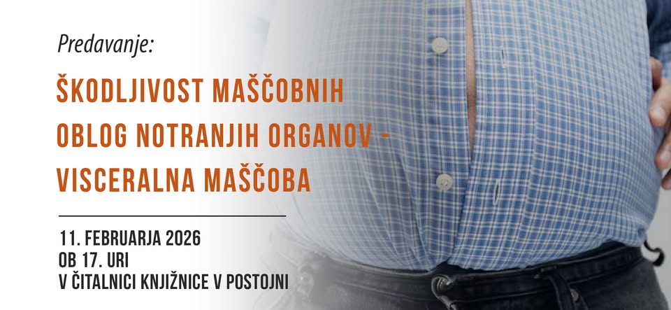 Predavanje: Škodljivost visceralne maščobe