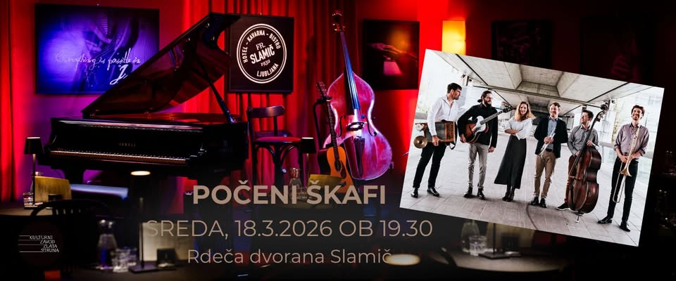 POČENI ŠKAFI / "Kantavtorski swing večer" / Rdeča dvorana Slamič