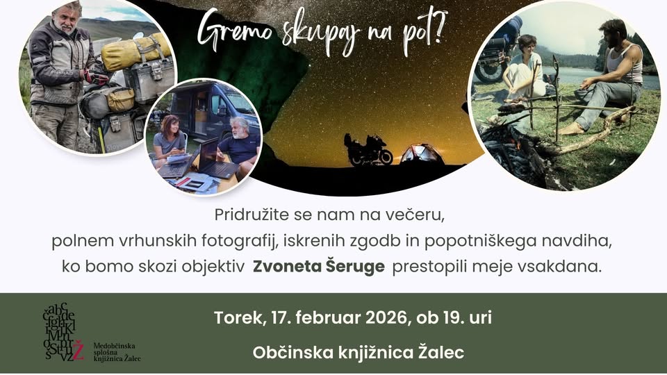 Večer z Zvonetom Šerugo: Gremo skupaj na pot?
