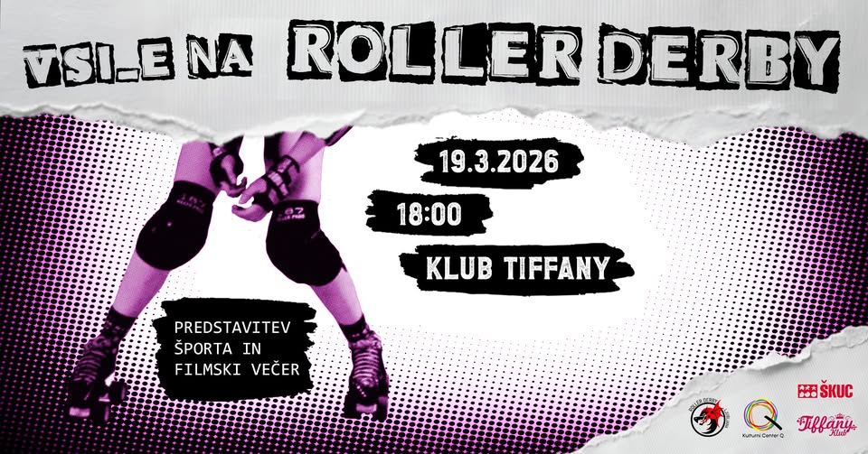 Vsi_e na roller derby | Predstavitev športa in filmski večer