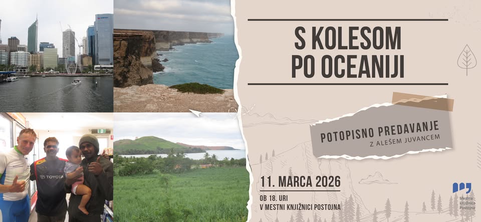 Potopisno predavanje: S kolesom po Oceaniji