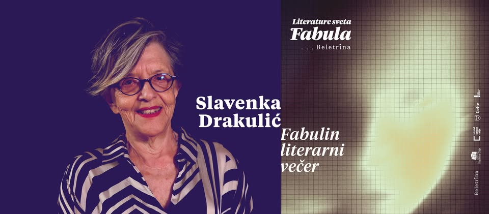 Fabulin literarni večer: Slavenka Drakulić
