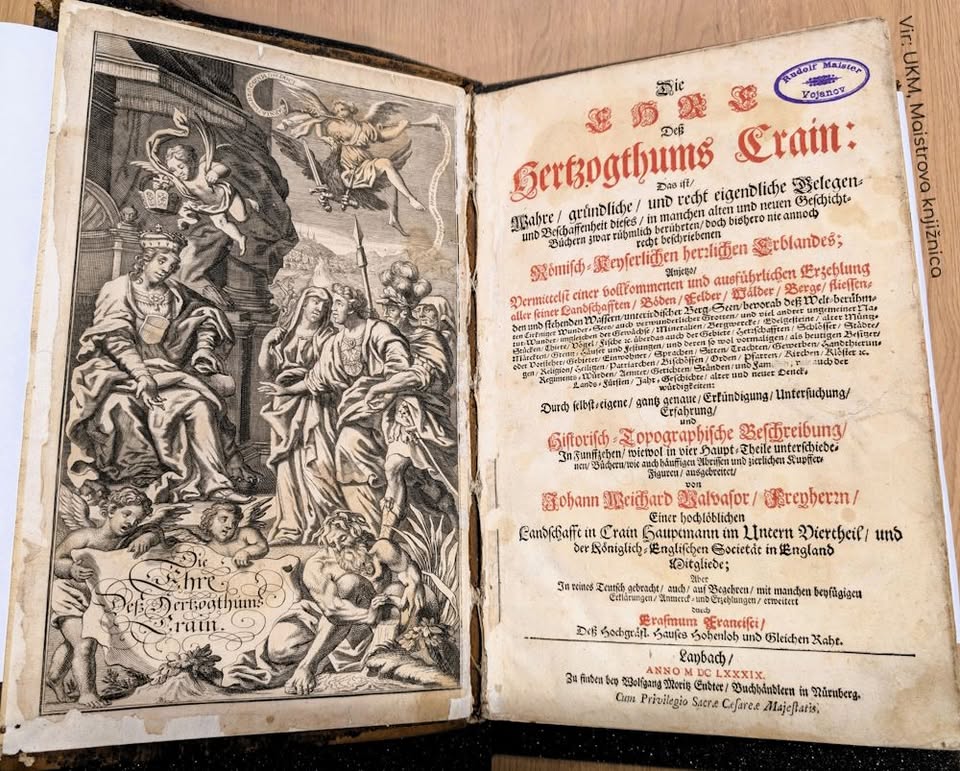PREDAVANJE DR. JEDERT VODOPIVEC TOMAŽIČ Valvasorjeva Slava 1689 – različne vezave in papirji, zakaj?