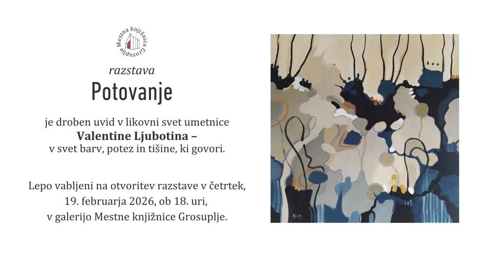 Otvoritev razstave Potovanje