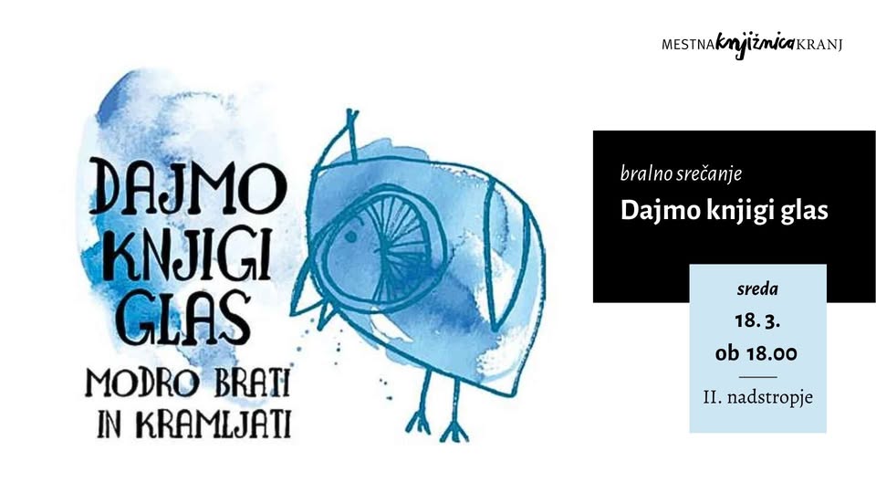 bralno srečanje / Dajmo knjigi glas