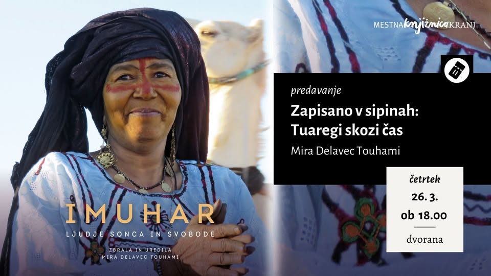 predavanje / Zapisano v sipinah: Tuaregi skozi čas