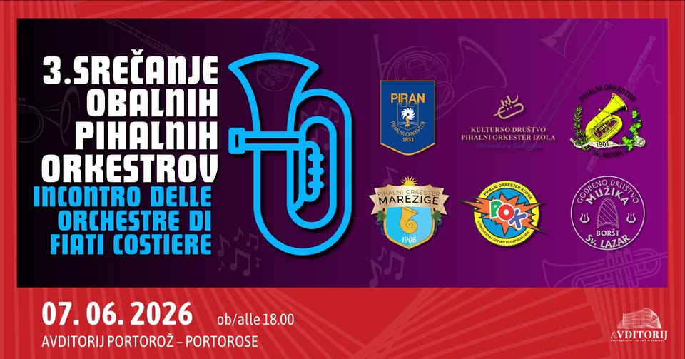 3. SREČANJE OBALNIH PIHALNIH ORKESTROV