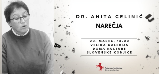 Dr. Anita Celinić: Pogovorni večer o narečjih