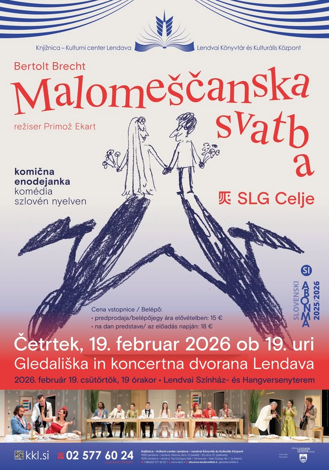 SLG Celje: Malomeščanska svatba, komična enodejanka