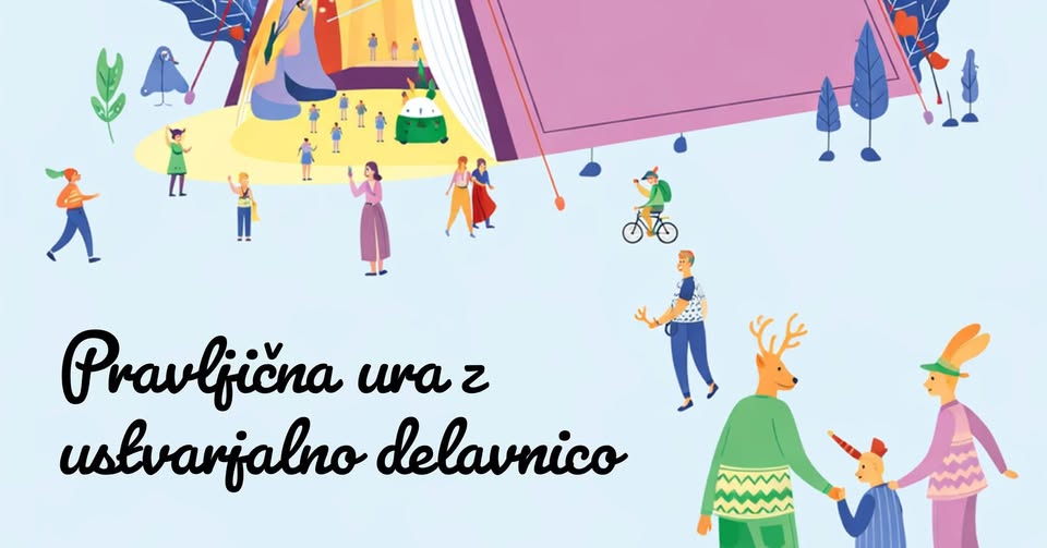 Pravljična ura z ustvarjalno delavnico