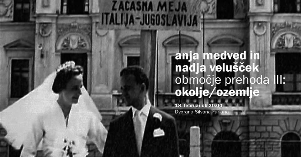 Retrospektiva: Anja Medved in Nadja Velušček: Območje prehoda III: okolje/ozemlje