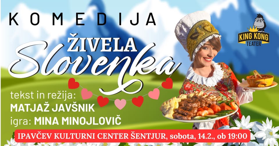 Valentinova komedija ŽIVELA SLOVENKA