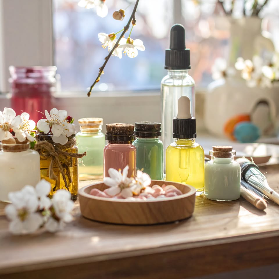 Prebujanje pomladi / cikel delavnic domače kozmetike