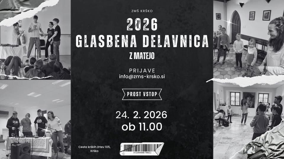 GLASBENA DELAVNICA Z MATEJO
