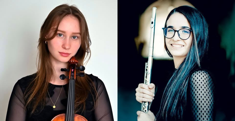 Val Jelenski, violina & Metka Črnugelj, flavta // Mladi mladim