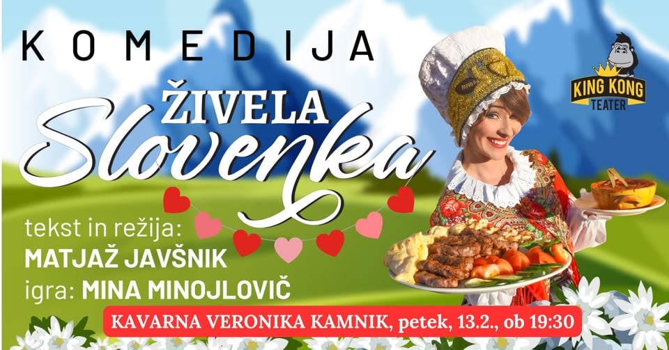 Valentinova komedija ŽIVELA SLOVENKA