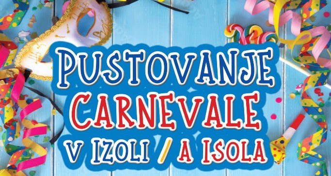 PUSTOVANJE V IZOLI 2026