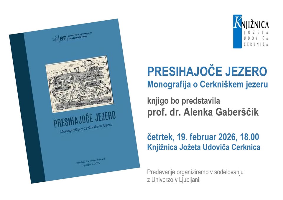 Presihajoče jezero: Monografija o Cerkniškem jezeru - predstavitev knjige