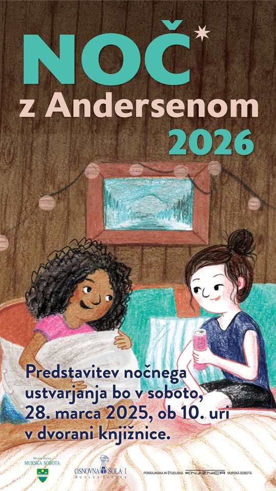 Noč z Andersenom: Predstavitev nočnega ustvarjanja