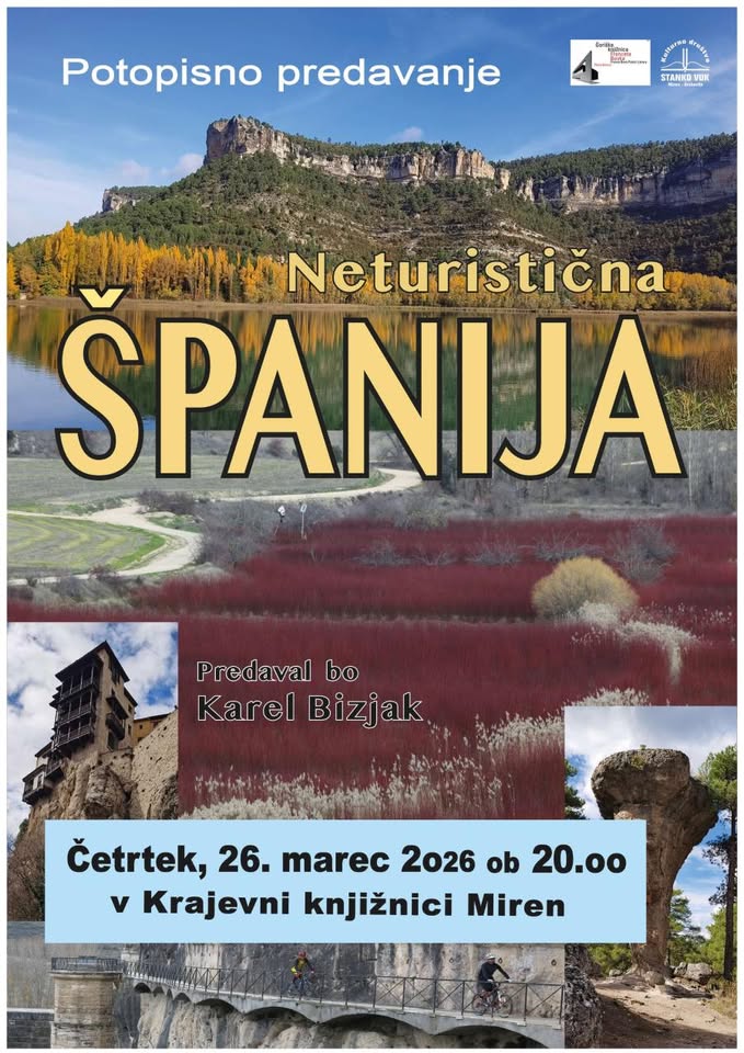Kk Miren: potopisno predavanje o Španiji