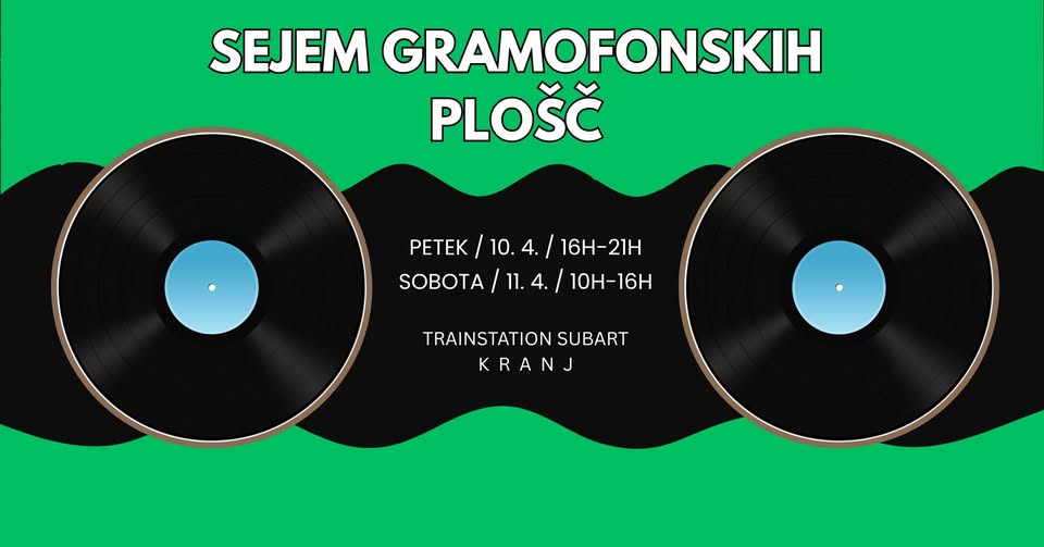Sejem gramofonskih plošč v Kranju