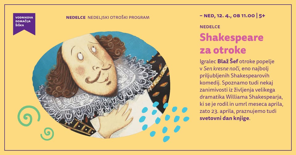 Nedelce: Shakespeare za otroke
