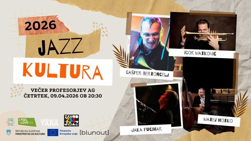 blunout • JAZZ: Večer profesorjev Akademije za glasbo • 09.04.2026