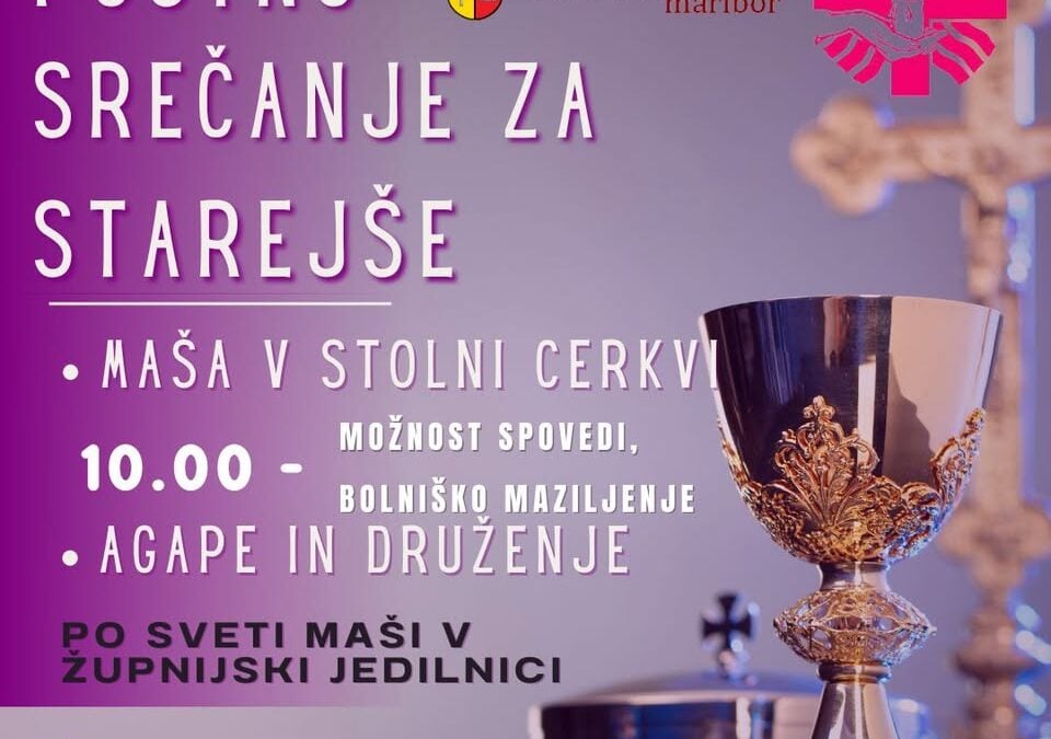 Postno srečanje za starejše