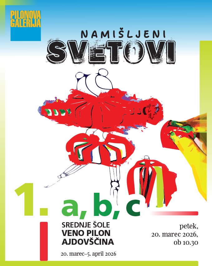 Odprtje razstave NAMIŠLJENI SVETOVI