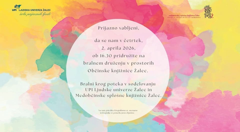 Študijsko-bralni klub v Občinski knjižnici Žalec