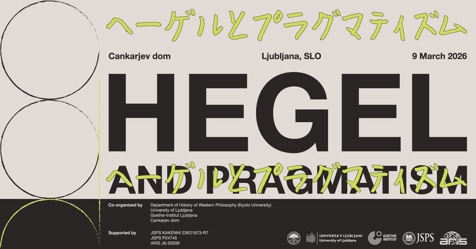 Hegel and Pragmatism / Hegel in pragmatizem | Workshop / delavnica