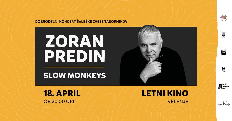 ZORAN PREDIN, SLOW MONKEYS / Dobrodelni koncert ŠZT