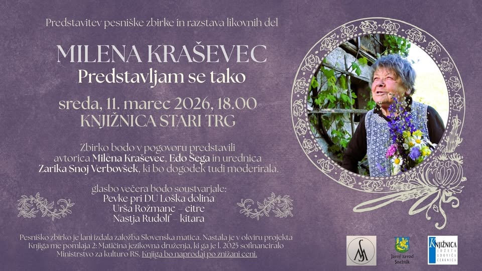 Milena Kraševec: Predstavljam se tako