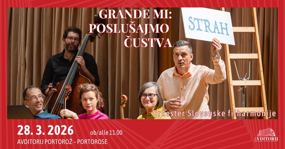 Grande Mi: Orkester Slovenske filharmonije – Poslušajmo čustva