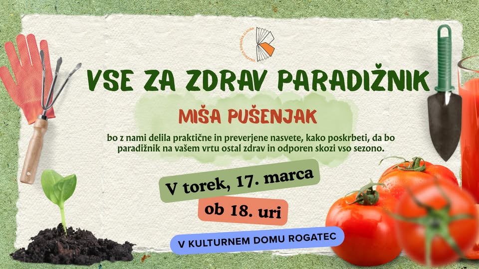 Miša Pušenjak: Vse za zdrav paradižnik
