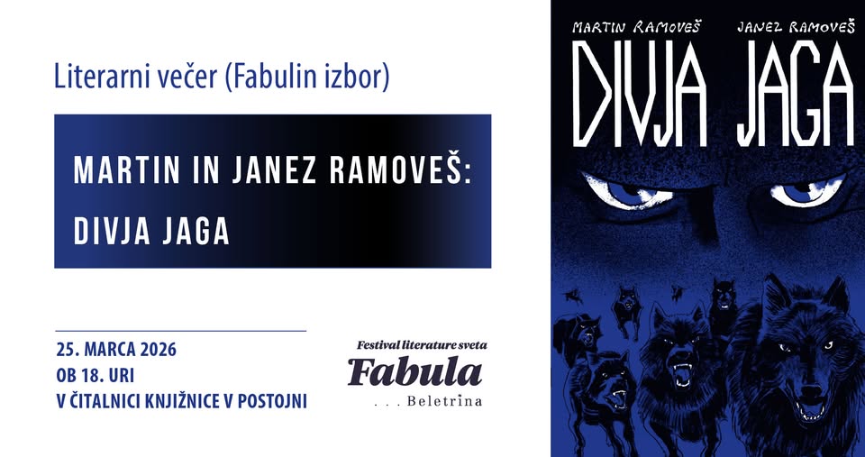 Predstavitev stripa Divja jaga (Fabulin izbor)