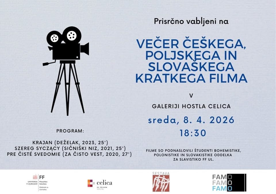 Večer češkega, poljskega in slovaškega kratkega filma