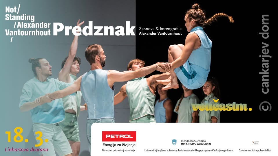 Not Standing/Alexander Vantournhout: Predznak // abonma Veličastni