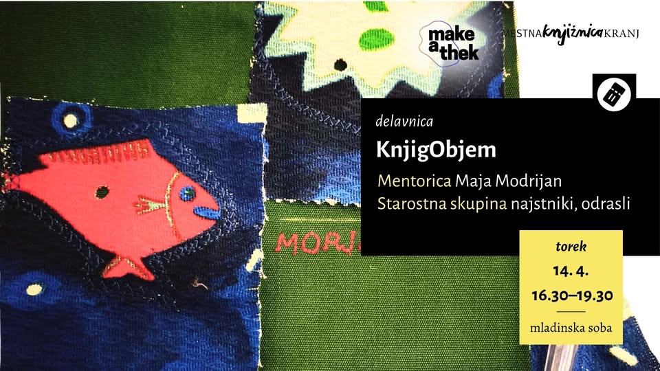 delavnica tekstilnega ustvarjanja / KnjigObjem