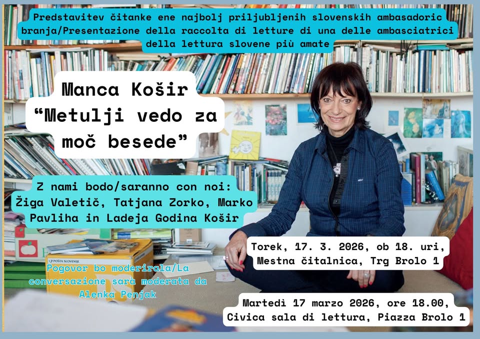 Večer, posvečen Manci Košir/Serata dedicata a Manca Košir