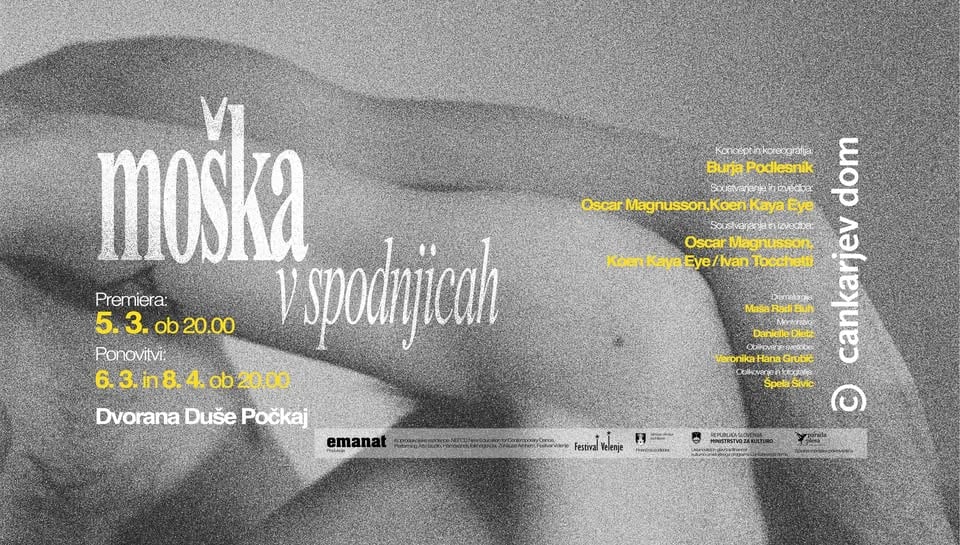 Burja Podlesnik: Moška v spodnjicah