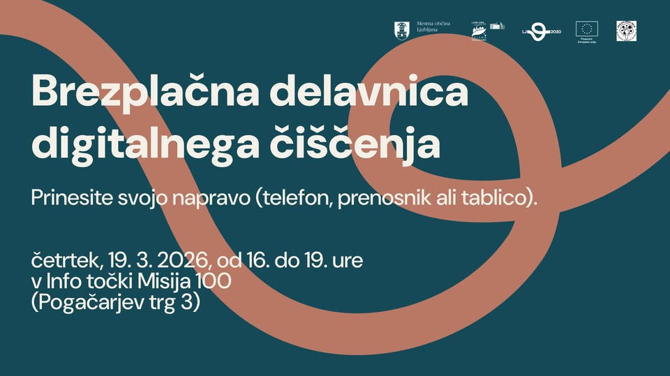 Brezplačna delavnica digitalnega čiščenja