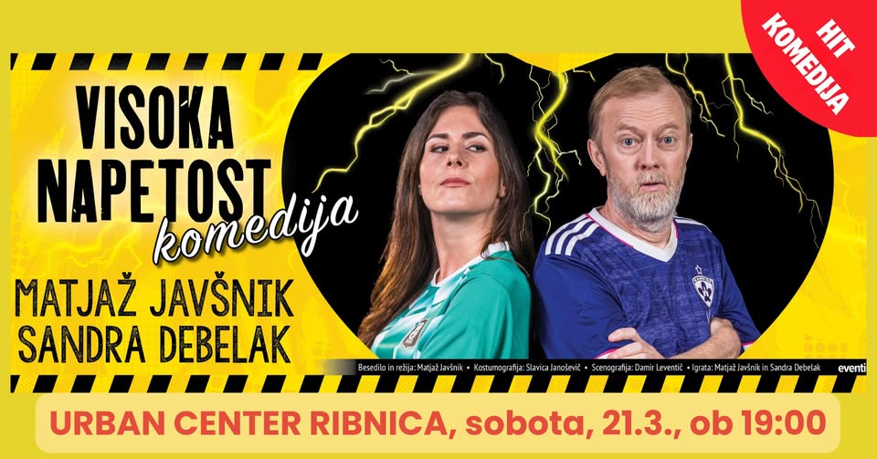 Komedija Matjaža Javšnika VISOKA NAPETOST