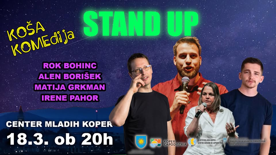 KOŠA KOMEdija 3 | Bohinc, Borišek, Grkman, Pahor