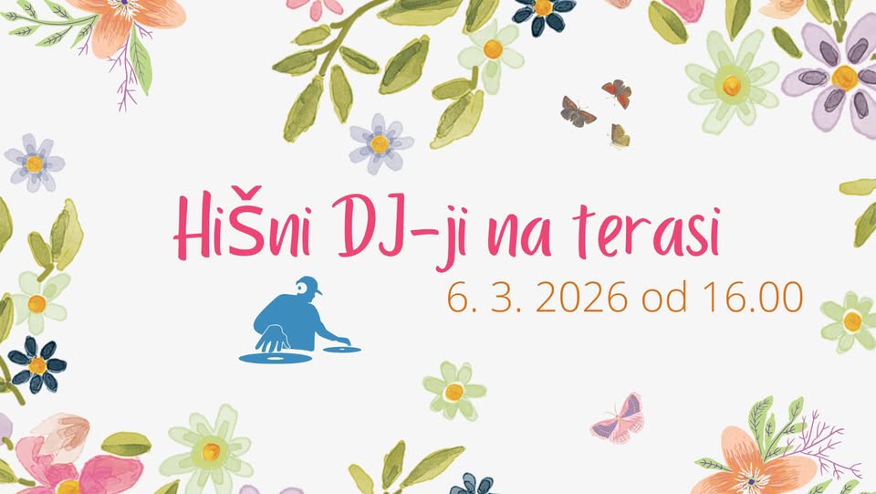 Hišni DJ-i na terasi
