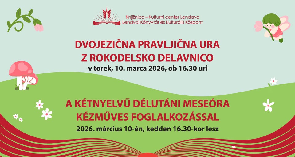 Dvojezična pravljična ura z rokodelsko delavnico