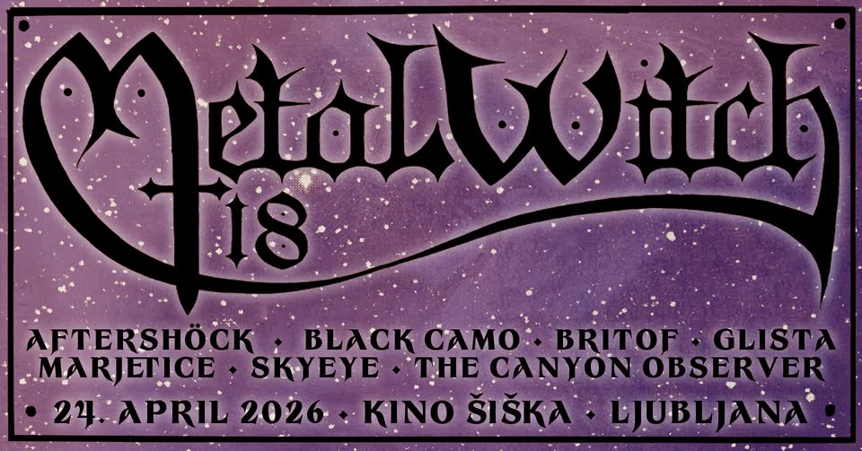 24.4. MetalWitch - Kino Šiška