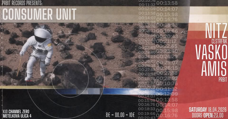 Prbit Records presents: Consumer Unit