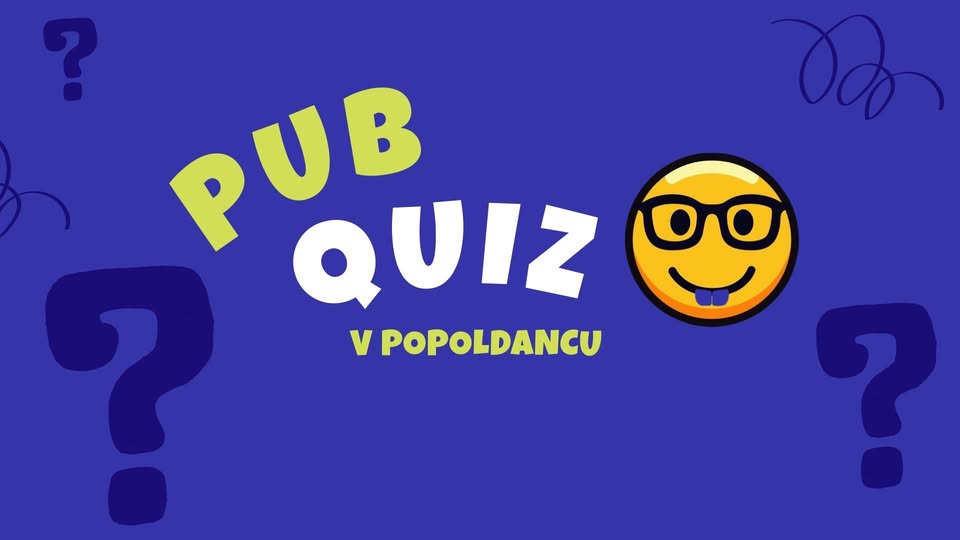 Pub Quiz x ŠŠK v Popoldancu